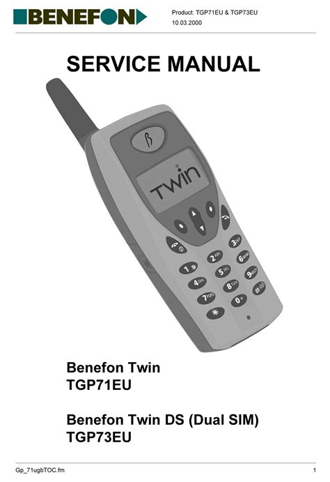 Benefon Twin TGP71EU